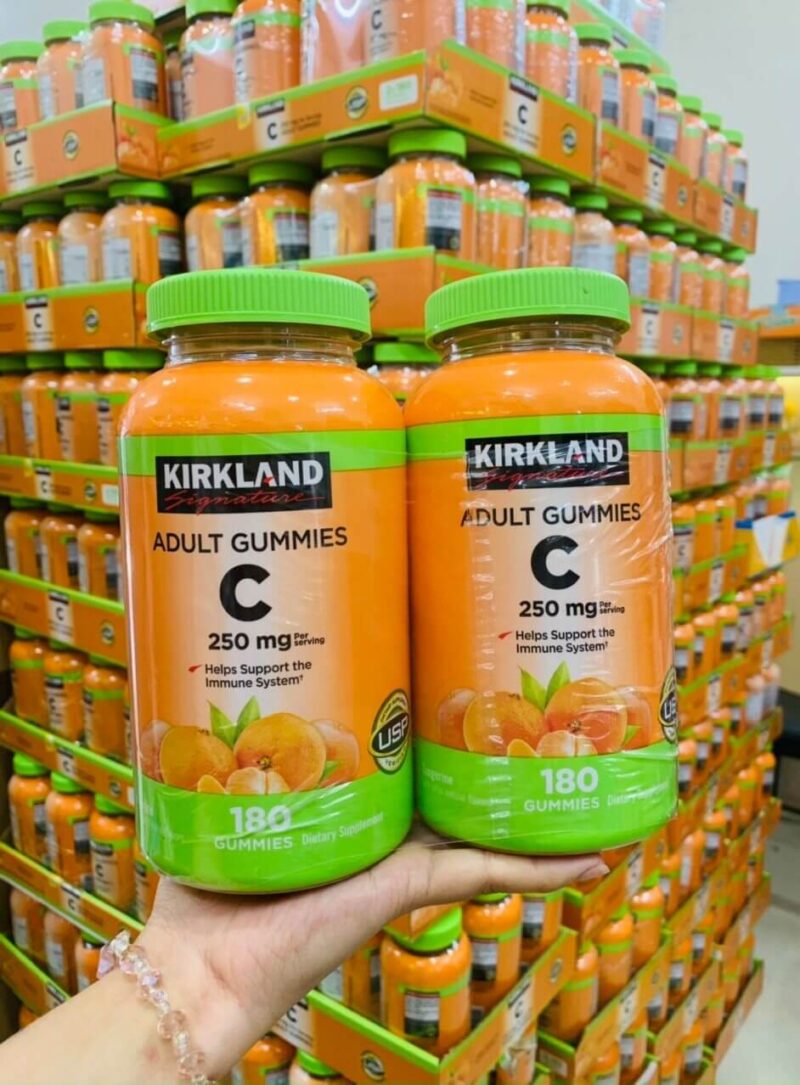 Kẹo dẻo bổ sung Vitamin C Kirkland Adult Gummies C