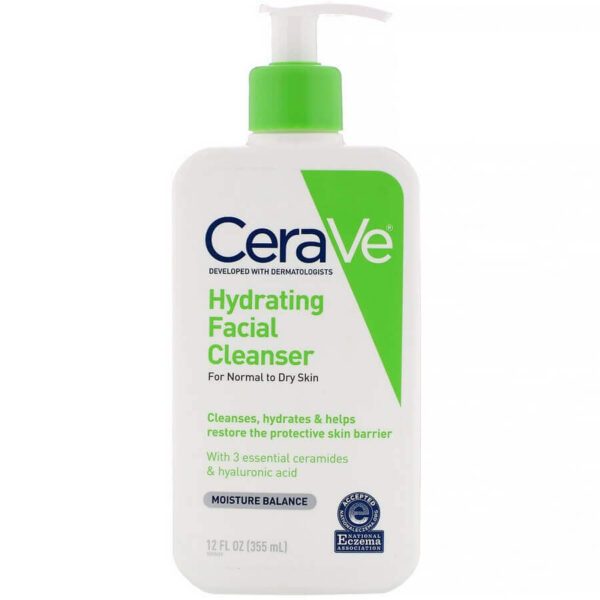 sữa rửa mặt ít bọt Cerave Hydrating Facial Cleanser 355ml