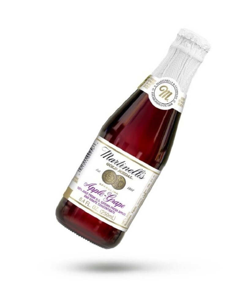 Chai Nước Ép Táo Nho Martinelli’s Sparkling Apple-Grape (250ml)