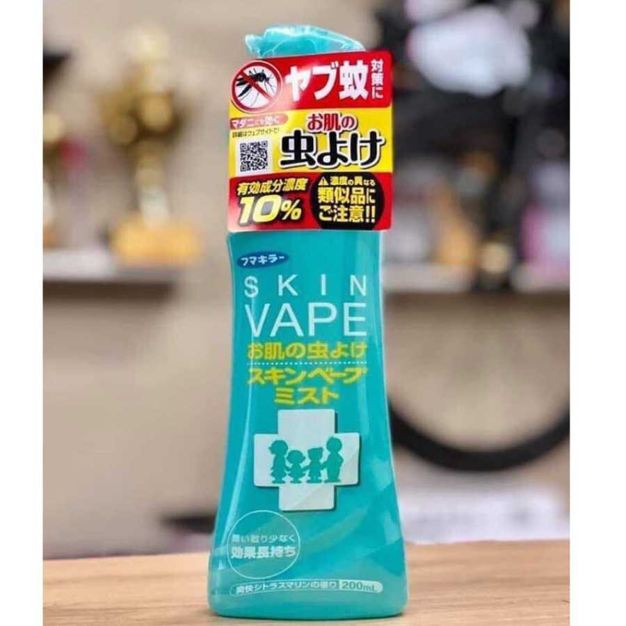 Xịt Chống Muỗi Skin Vape Hương Chanh 200ml – Nhật Bản