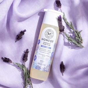 Sữa Tắm Gội Cho Bé The Honest Company Bubble Bath Lavender (502ml) - Chai