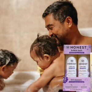 Sữa Tắm Gội Cho Bé The Honest Company Bubble Bath Lavender (502ml) - Chai