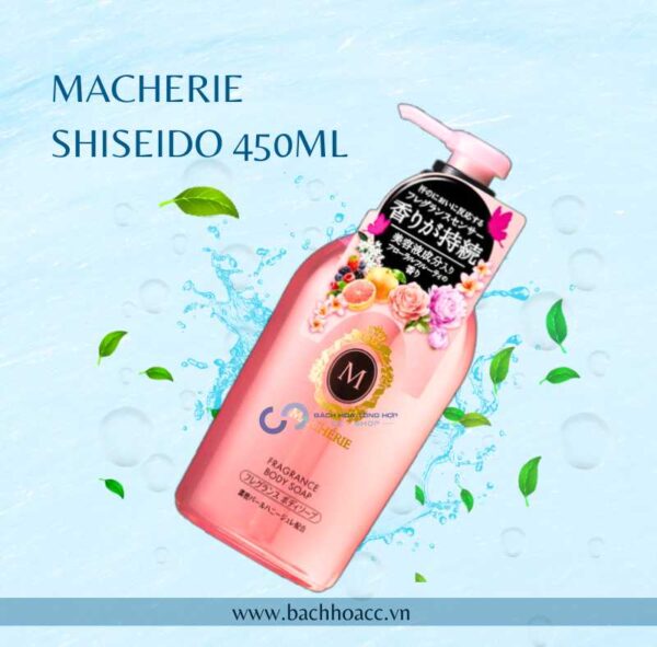 Sữa Tắm thảo dược Macherie Shiseido 450ml - Nhật Bản
