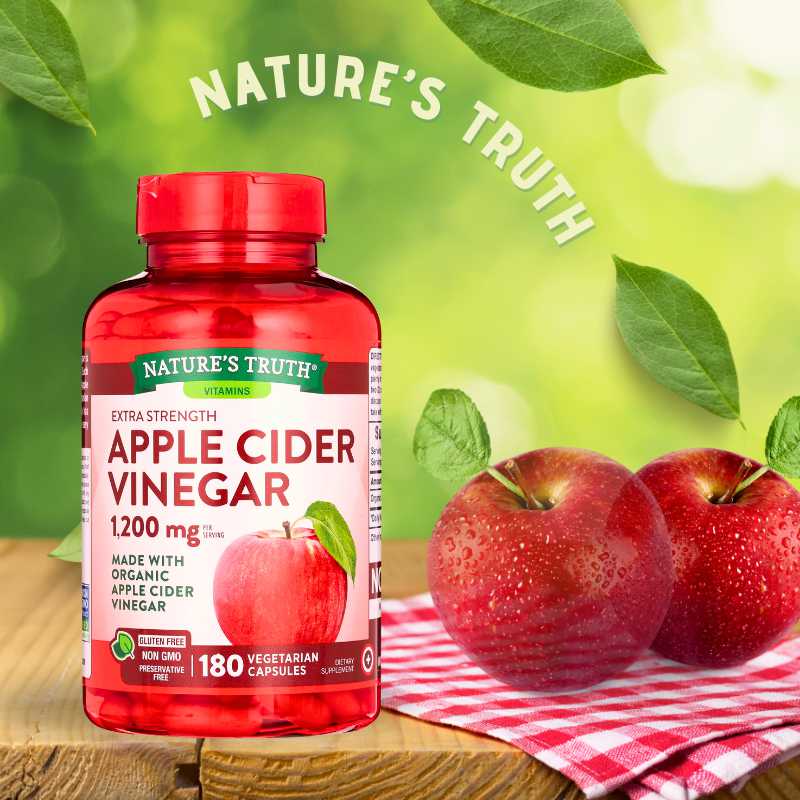 Viên Giấm Táo Giảm Cân Nature's Truth Apple Cider Vinegar 18