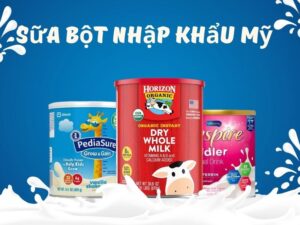 Top 5 Sữa Bột Nhập Khẩu Mỹ Cho Bé Từ 1 Tuổi Được Nhiều Mẹ Việt Nam Tin Dùng