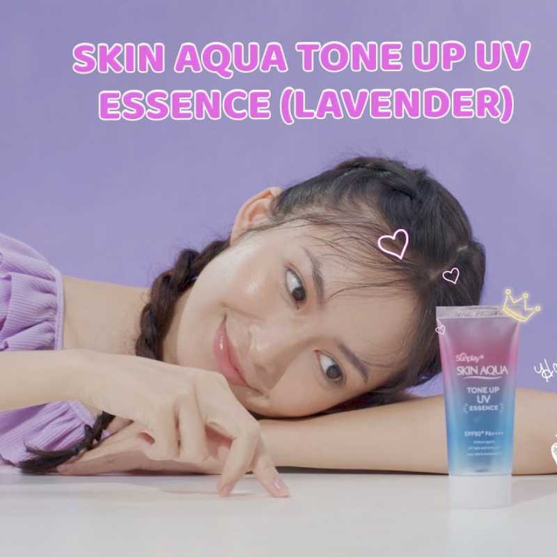 Kem Chống Nắng Skin Aqua Tone Up UV Lavender (80g) - Nhật Bản