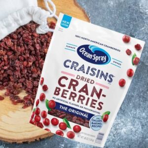 Nam việt quất sấy Ocean Spray Craisins Whole Dried Cranberries 1.81kg