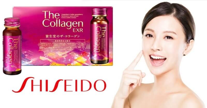 Hộp 10 Chai Nước Uống Đẹp Da The Collagen Shiseido EXR (50ml)