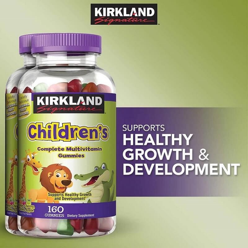 Kẹo Bổ Sung Vitamin Cho Bé Kirkland Children’s Multivitamin