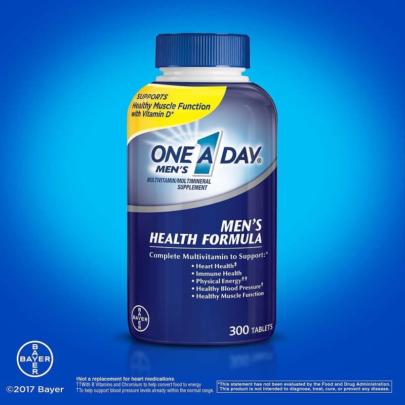 Viên uống bổ sung vitamin cho nam One A Day Men 50 + (300v)
